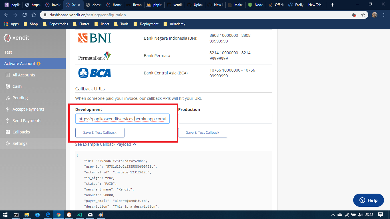 GitHub fajrulaulia/xenditpaymentapi Payment Microservice to
