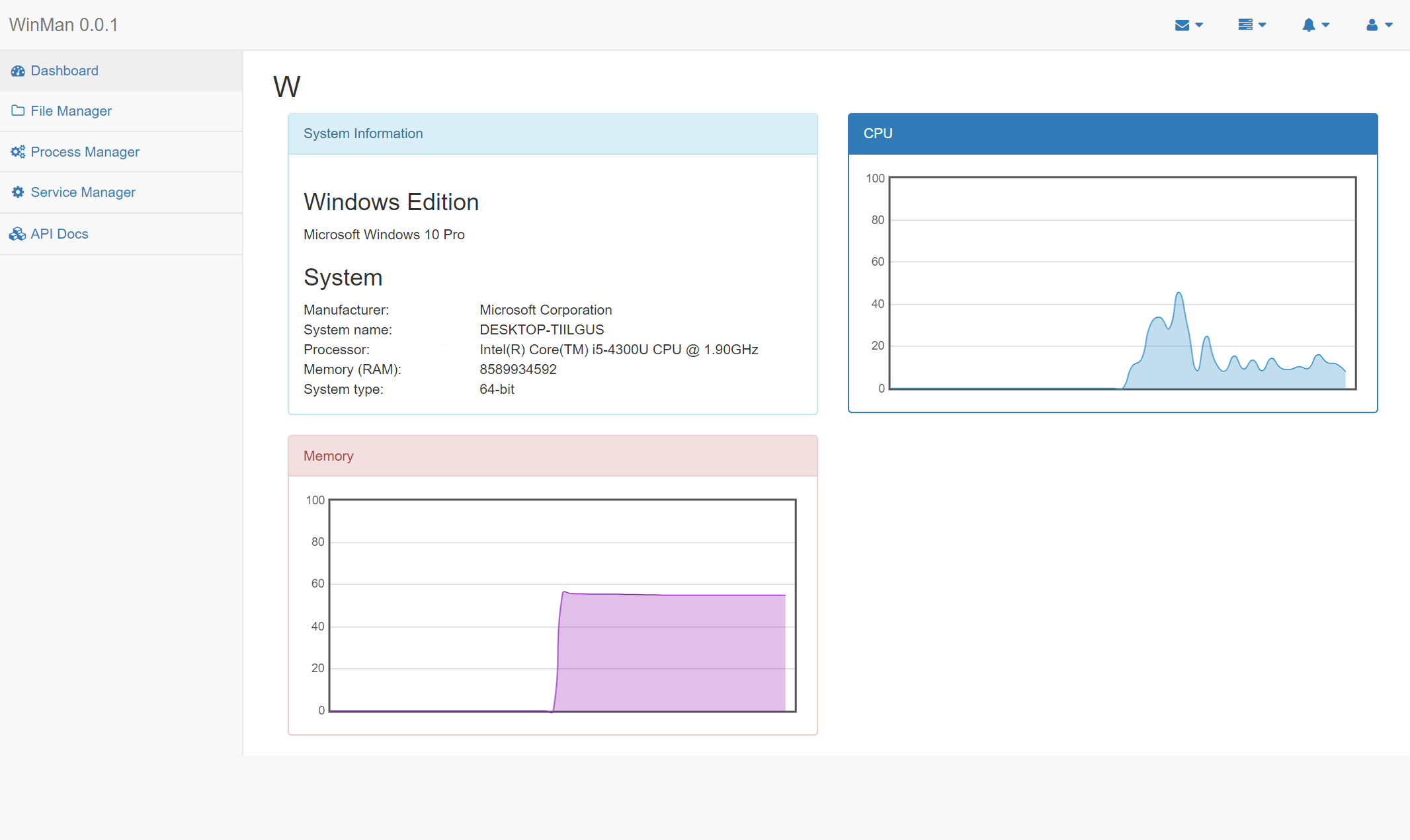 WinMan  Administration for Windows Servers