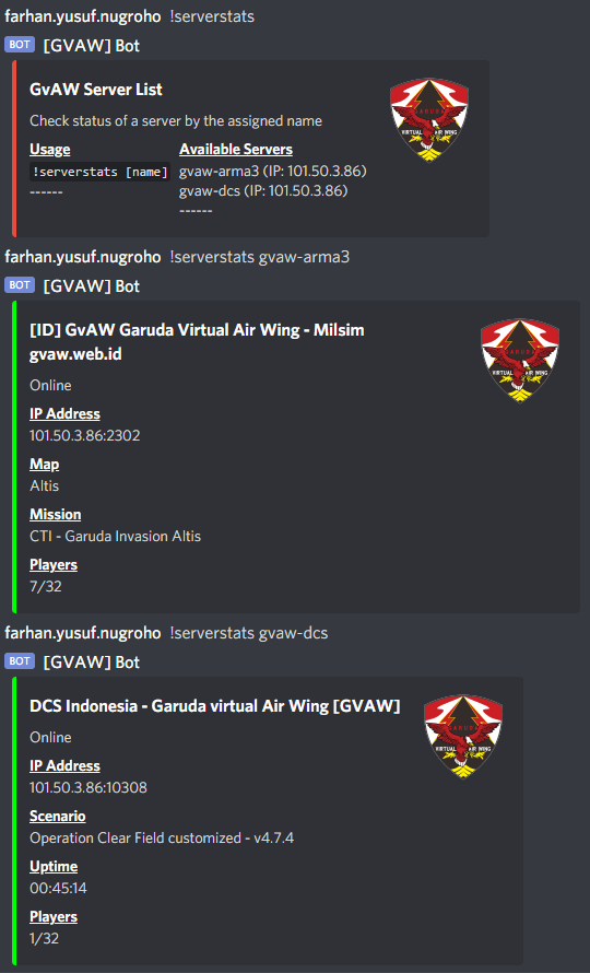 GitHub farhannysf/apx_bot A simple Discord bot to show server status
