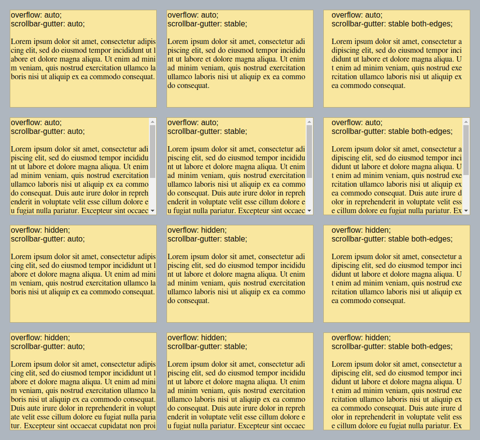 Scrollbar Gutter Explainer