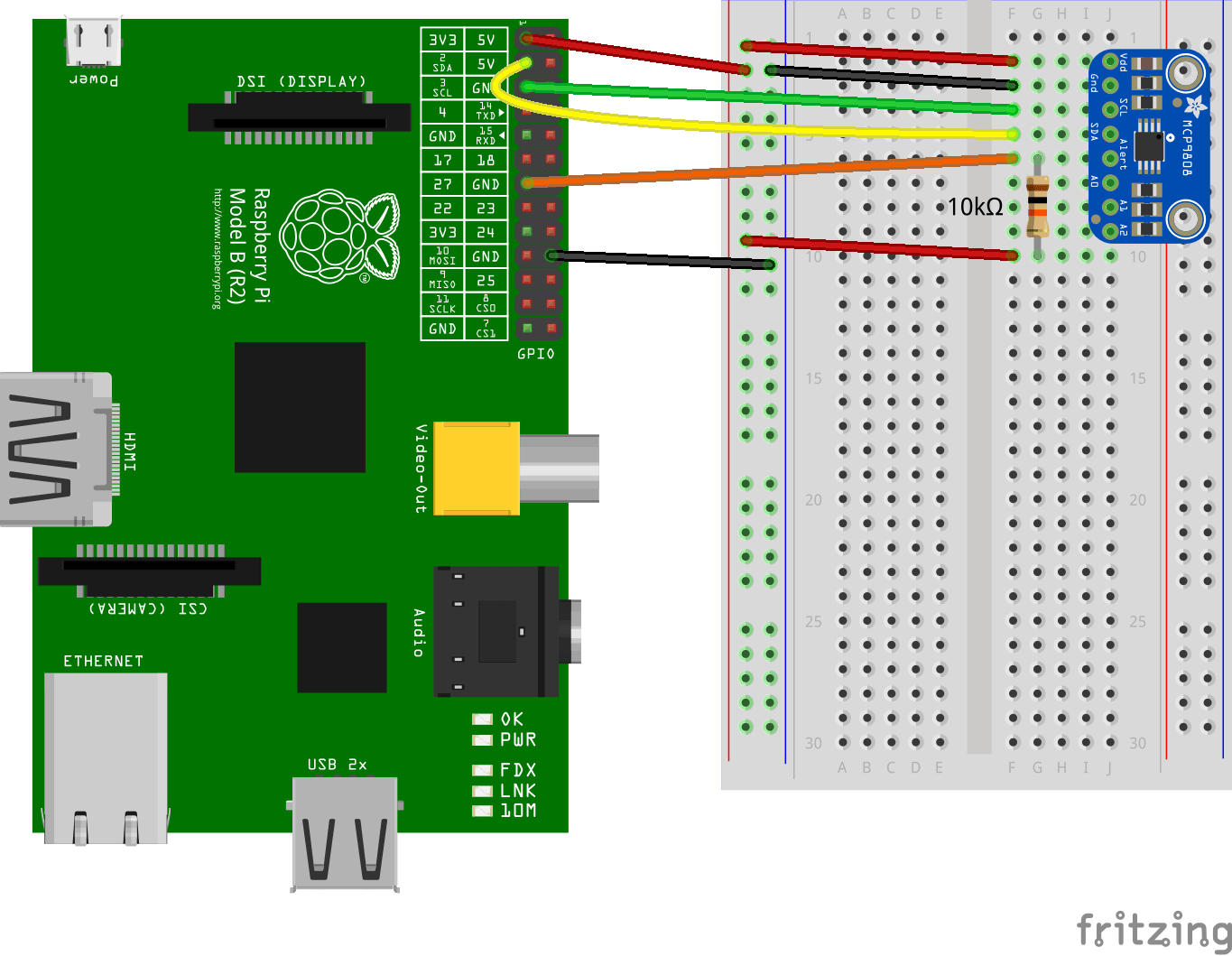 GitHub fivdi/mcp9808temperaturesensor MCP9808 I2C temperature