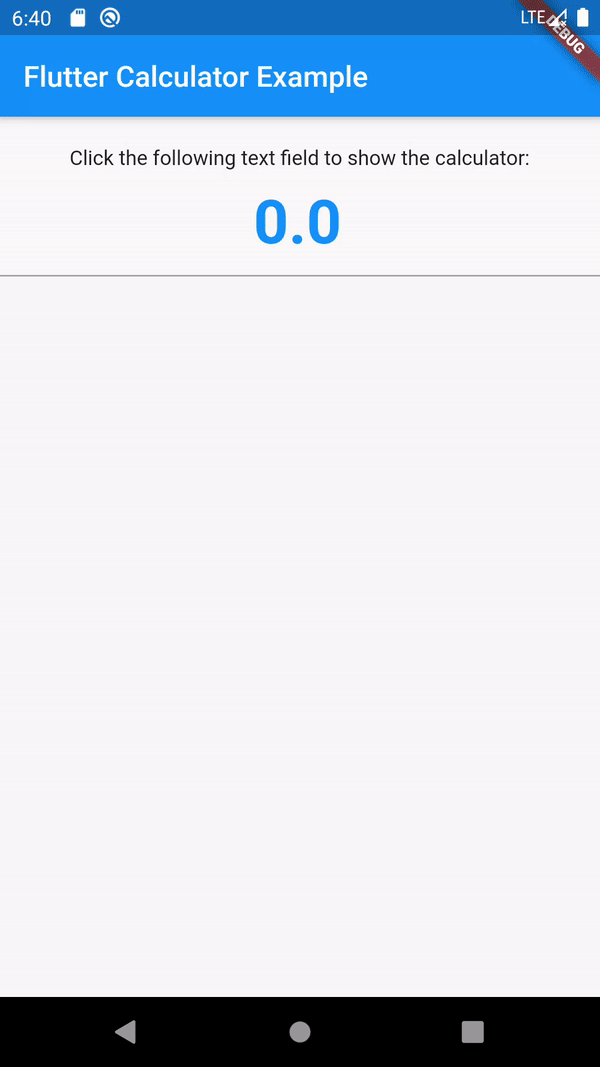 Flutter Calculator Widget FlutterCore