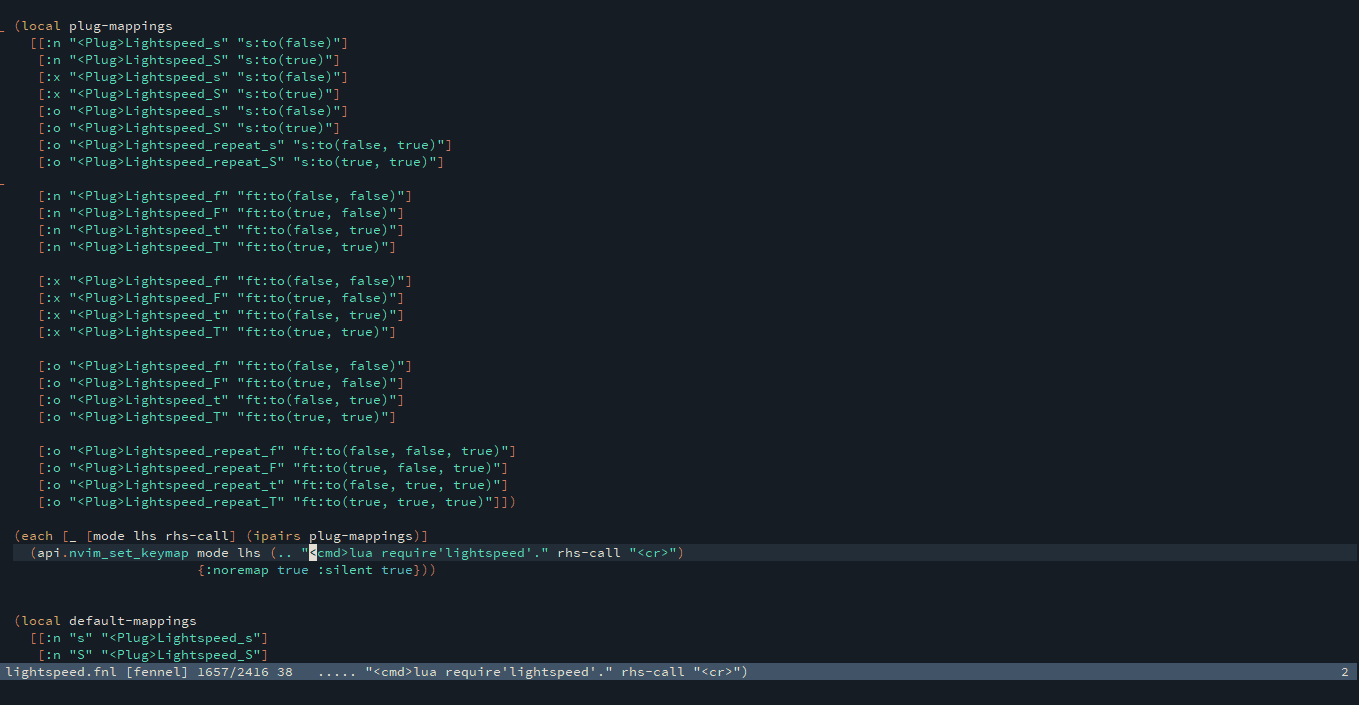 Lightspeed.nvim