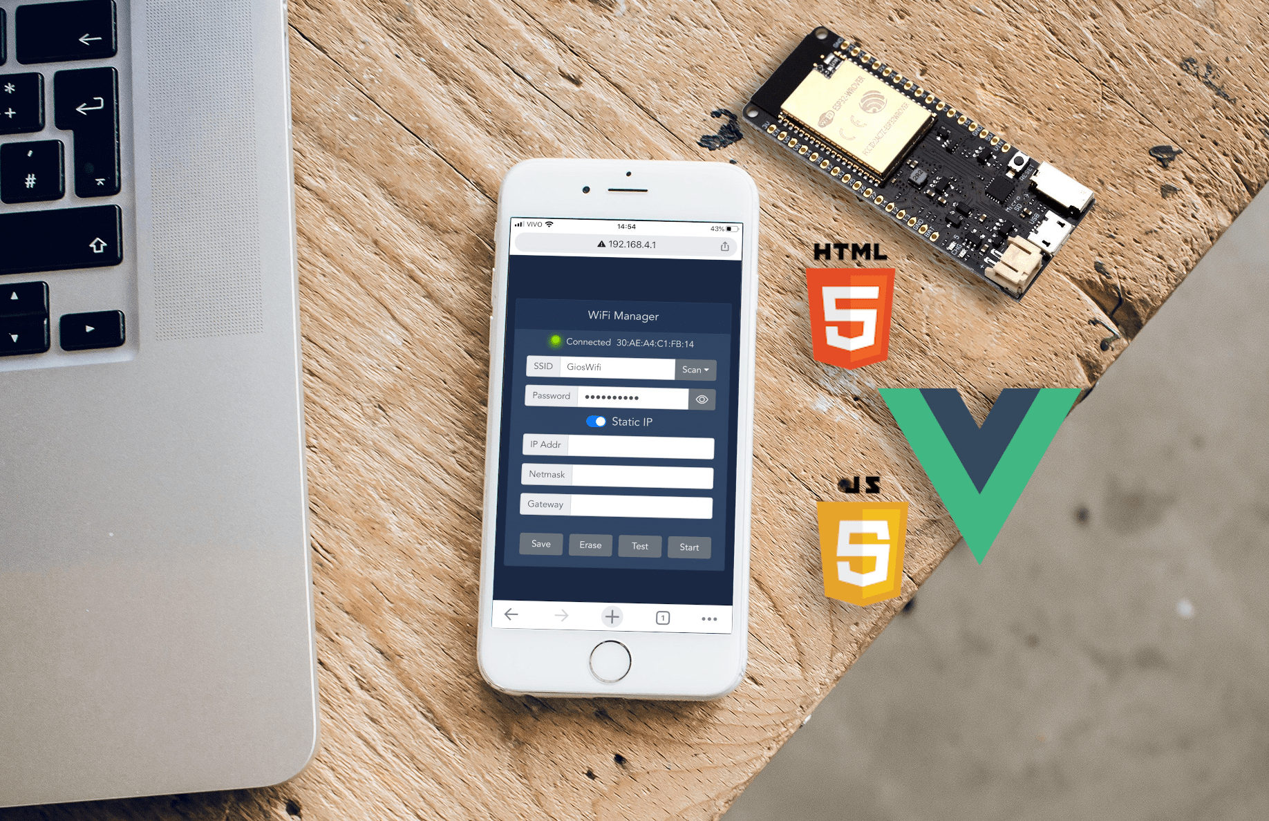 Esp32 Wifi Manager Library