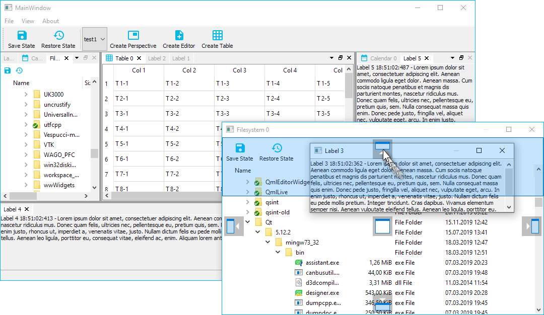 Advanced Docking System for Qt Qt Marketplace