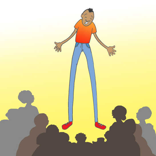 一個很高的人 - 香港故事書