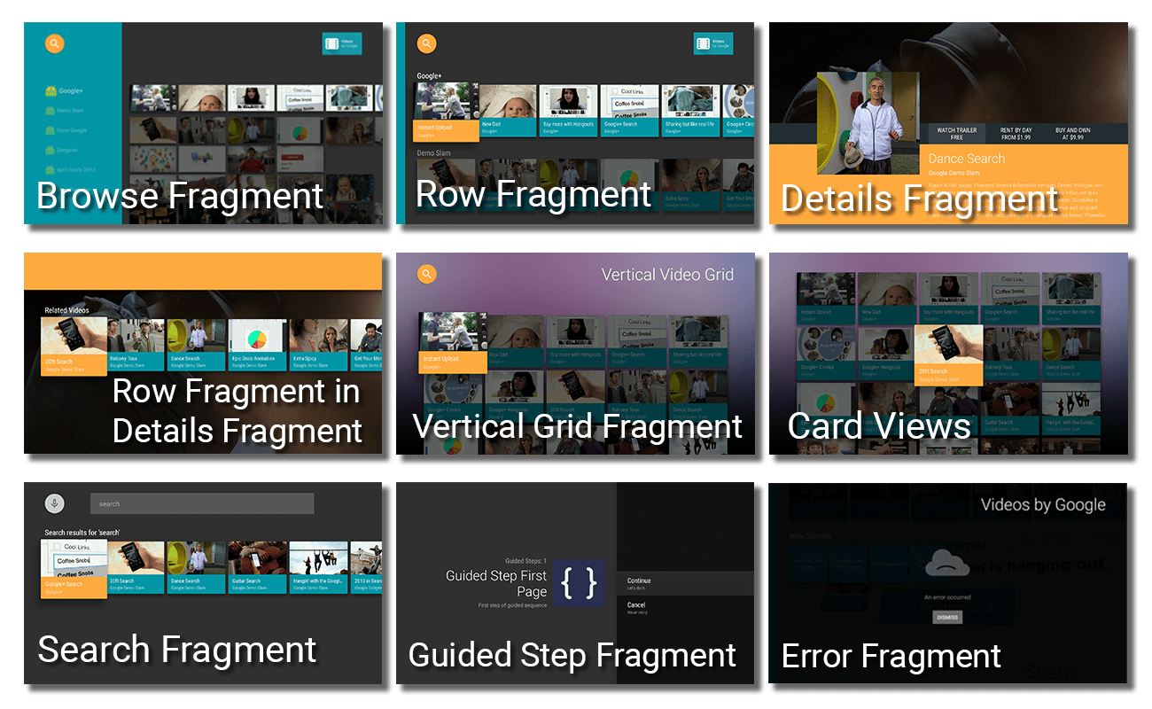 GitHub googlesamples/androidtvLeanback Android TV