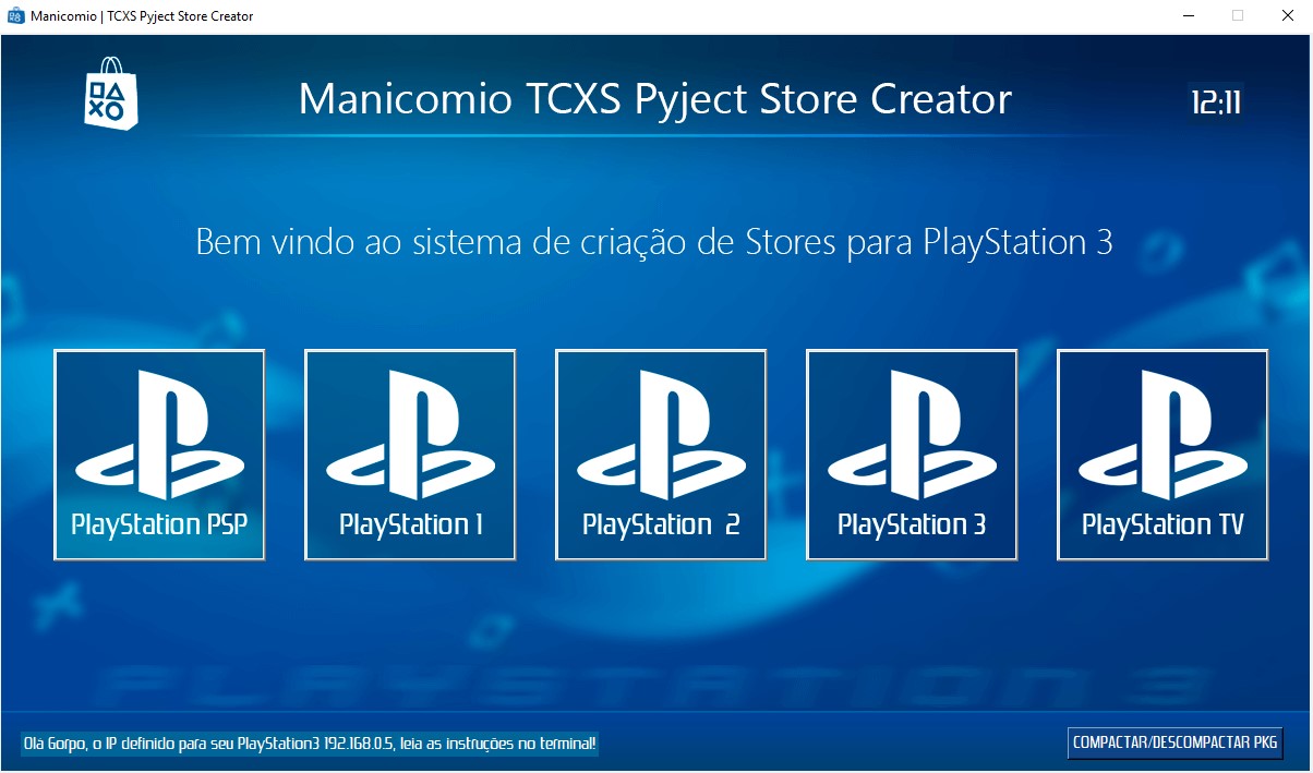 PS3 TCXS Pyject PlayStation3 HEN Store Creator PSXPlace