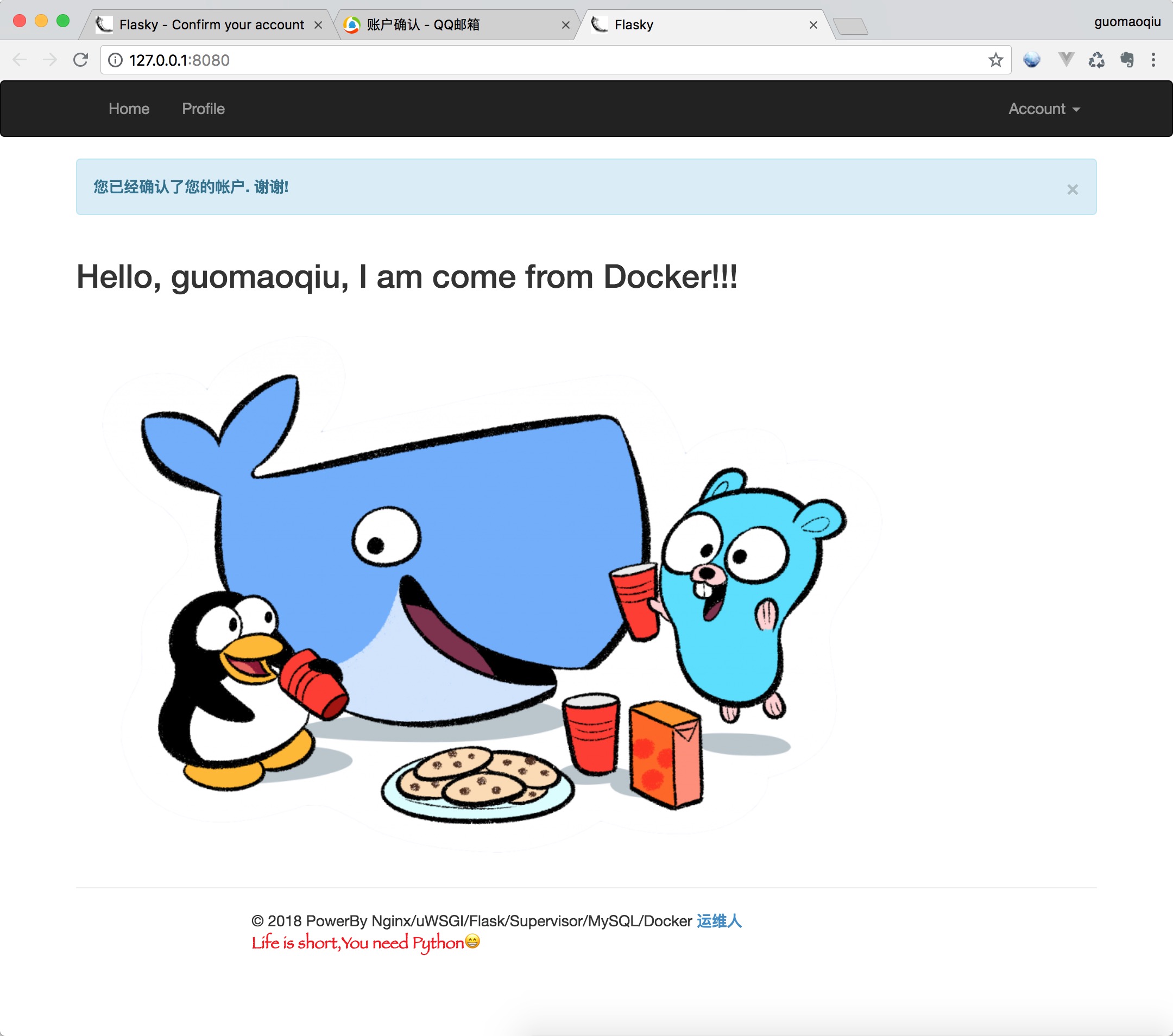 GitHub guomaoqiu/NginxuWsgiFlaskSupervisordRedisMySQLDocker 🎭🎭🎭NginxuWsgiFlask