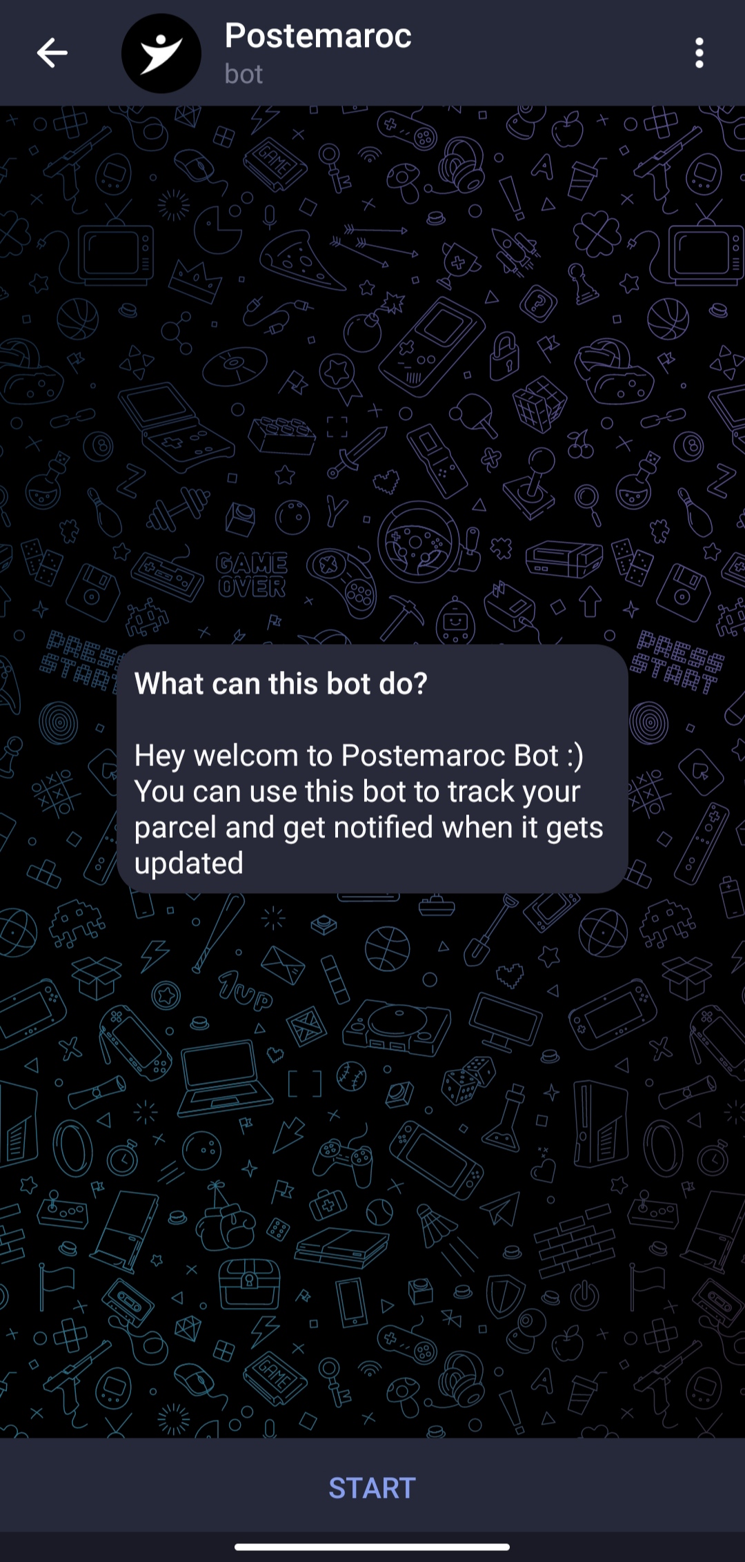GitHub h4fide/postemarocbot Poste Maroc Telegram Bot