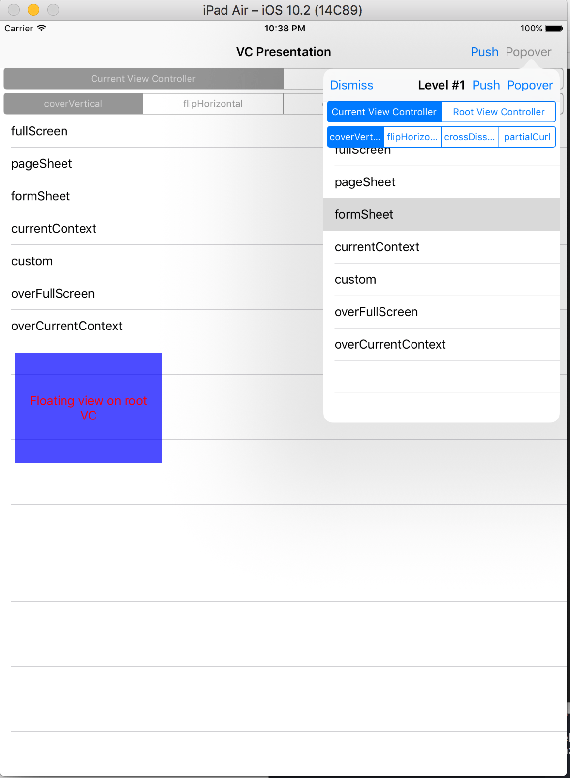 GitHub haikieu/iOSViewControllerPresentationSample This sample