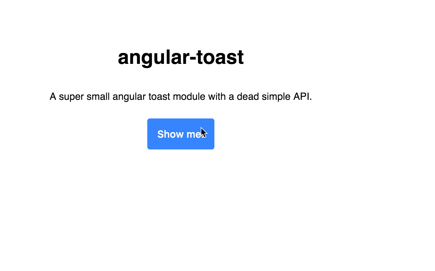 angulartoast npm