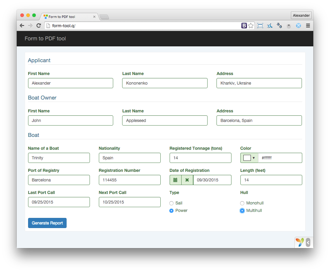 GitHub hauntd/formtopdf Form to PDF tool