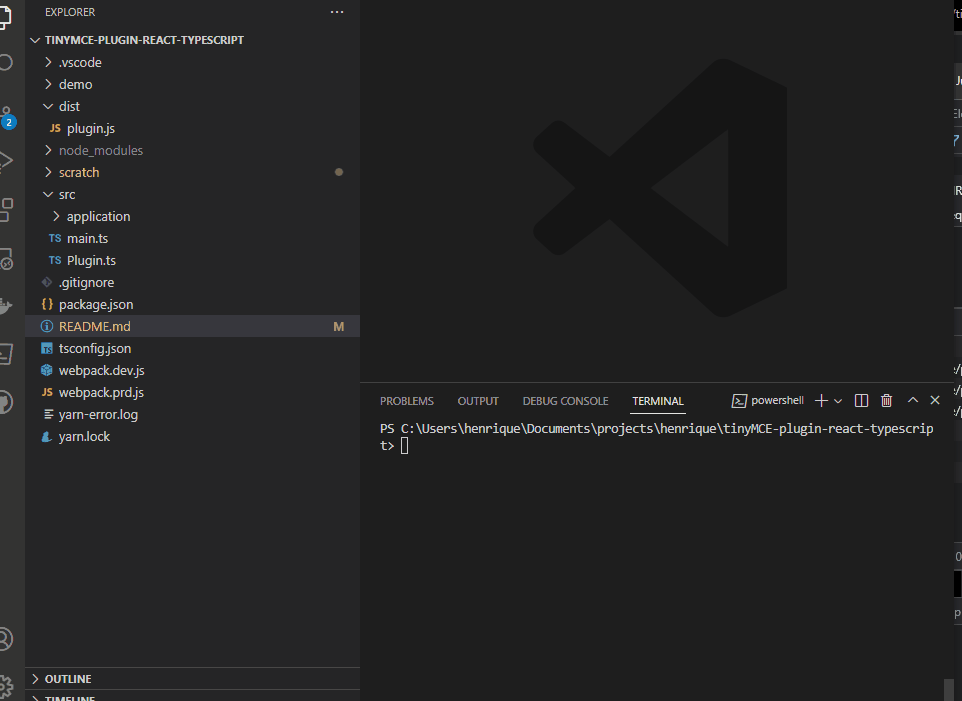 GitHub henriqueweiand/tinyMCEpluginreacttypescript