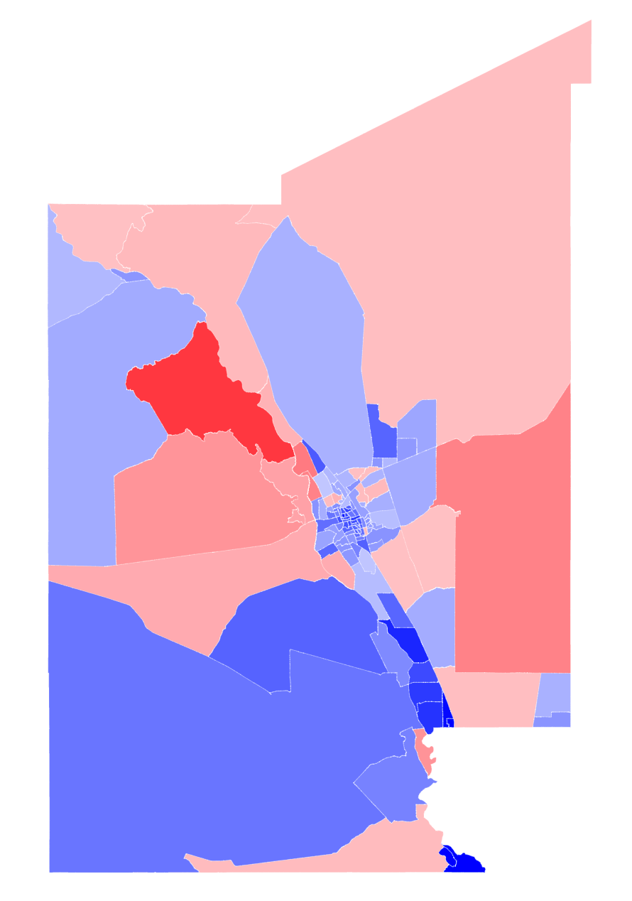 Interactive 2016 Doña Ana County, NM Precinct Results Map by Matt Hodges