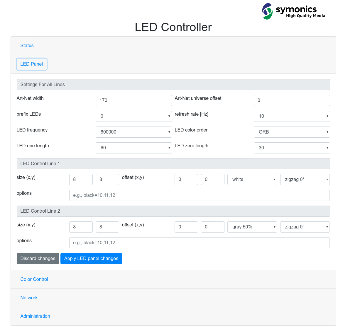 GitHub hoene/esp32ledcontroller An embedded matrix LED controller