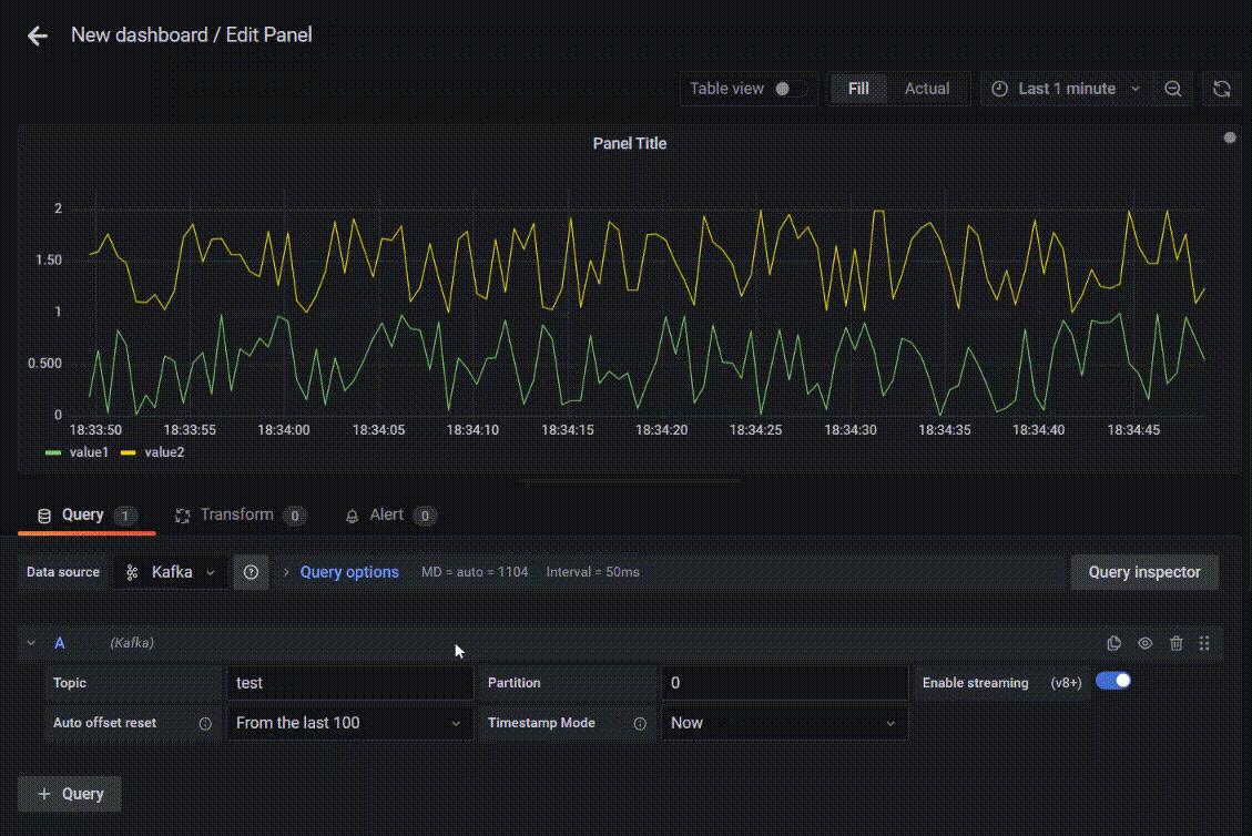 Kafka plugin for Grafana Grafana Labs