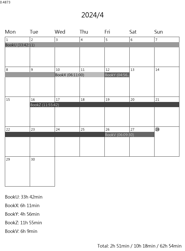 GitHub hsuan9522/koboreadingcalendar Reading static calendar for Kobo