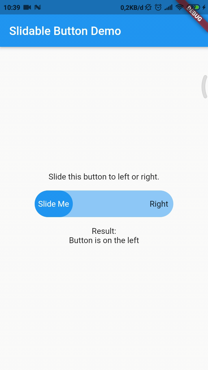 slidable_button A simple flutter plugin for Slidable Button.