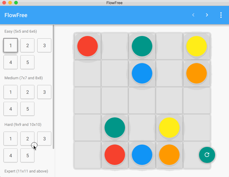 GitHub huzecong/FlowFree Qt project Flow Free game