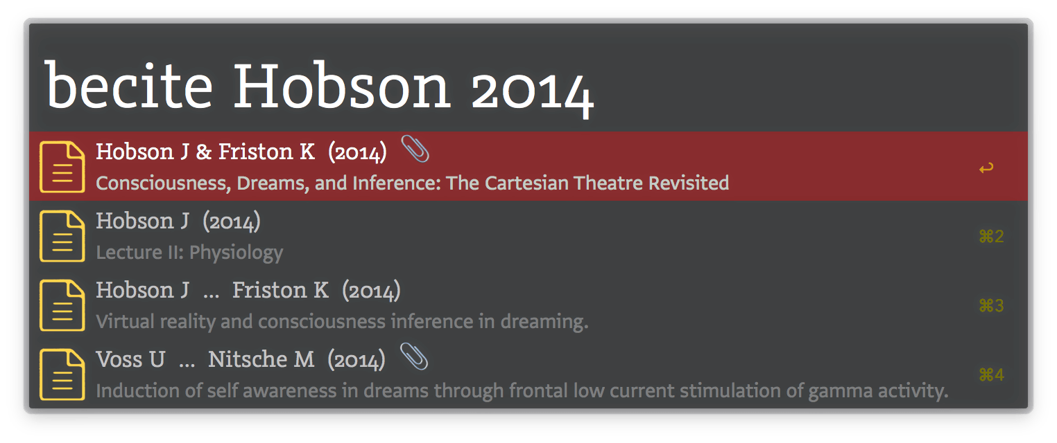 GitHub iandol/bookendstools Alfred Workflow to Integrate with Bookends, an academic