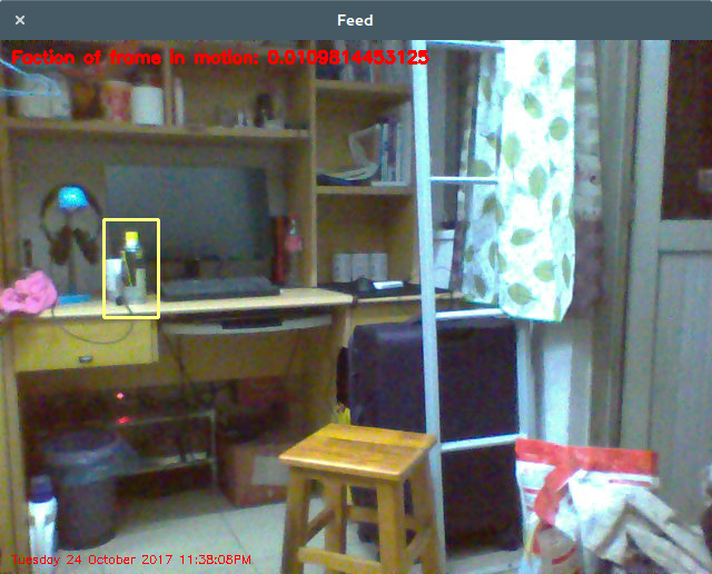 GitHub ic0n/MotionDetectionPython Motion detection in Python with OpenCV using a lowend webcam