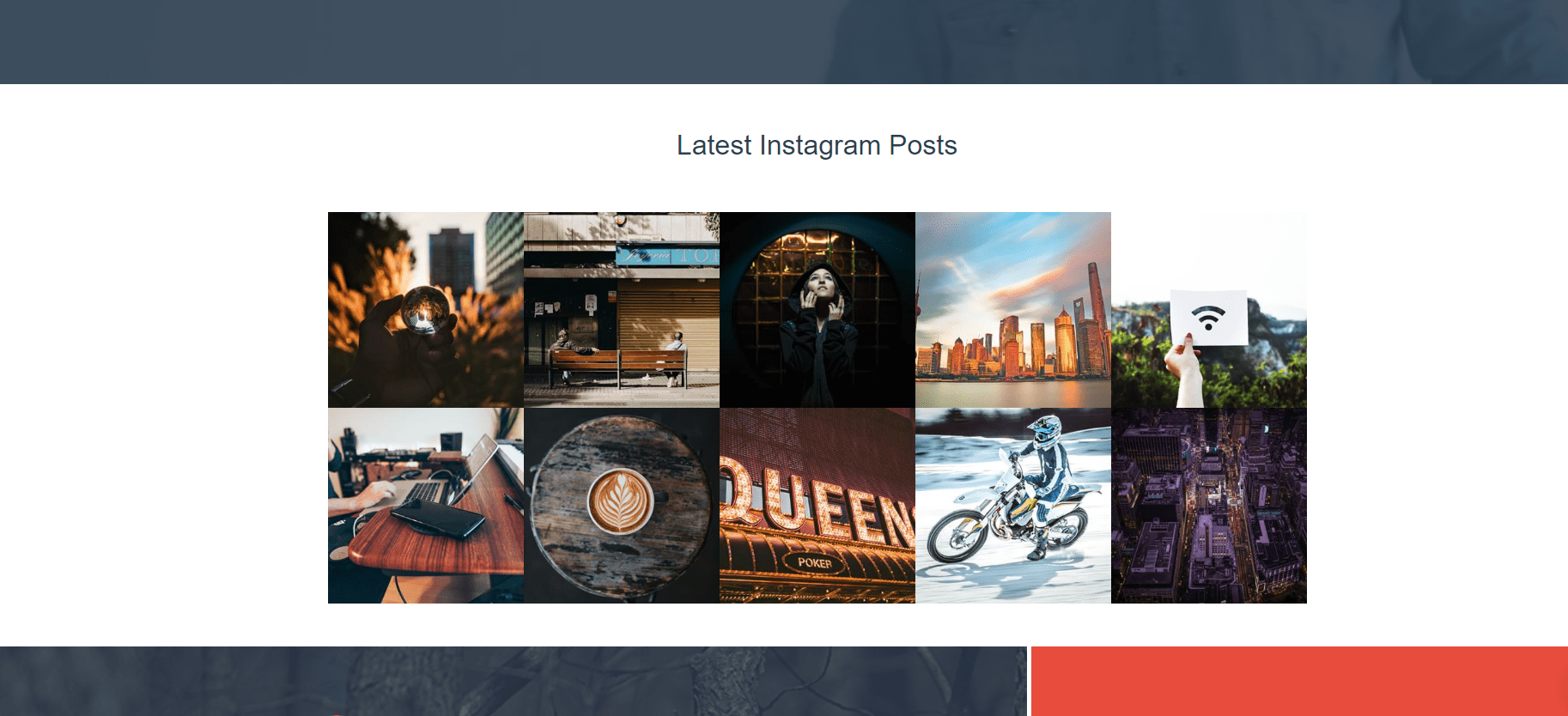 HubSpot Instagram Feed Module