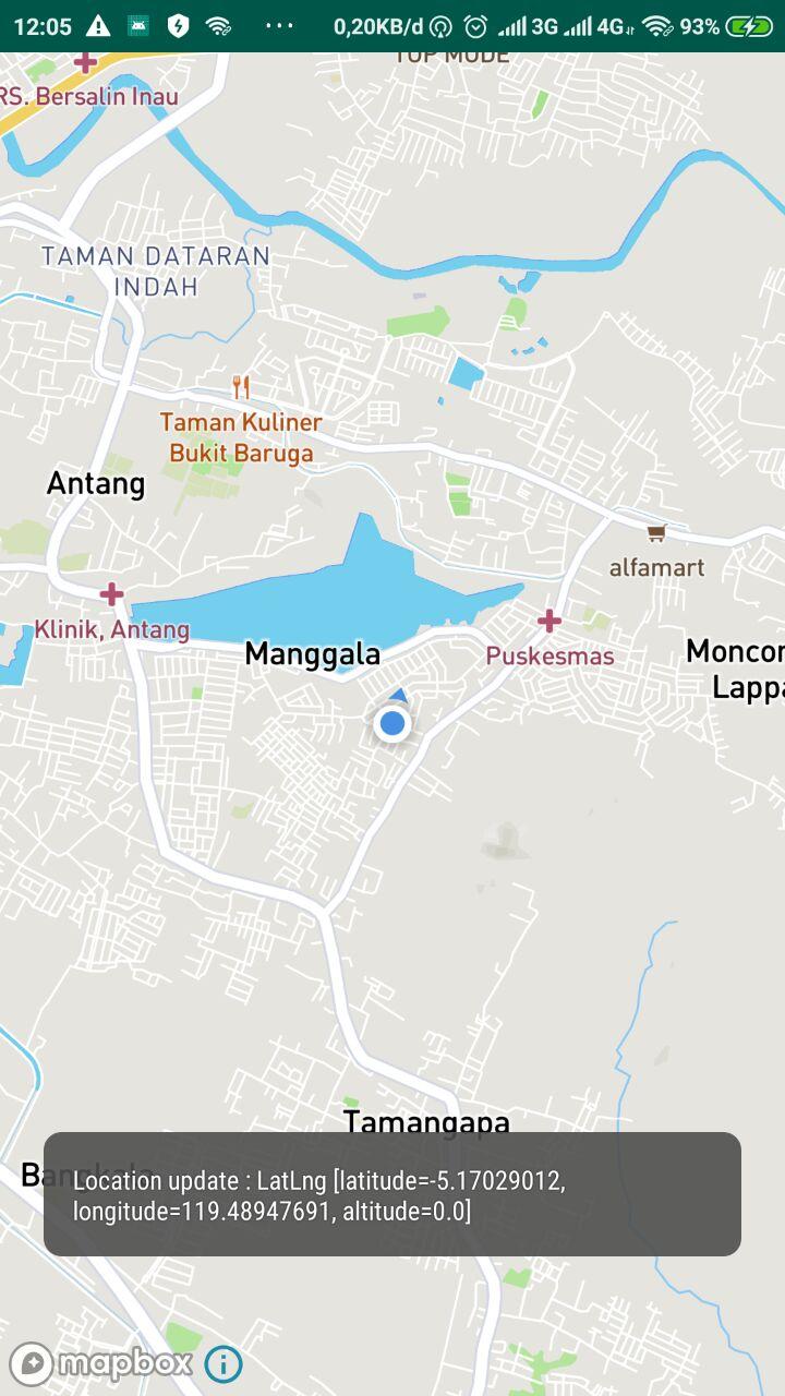 Mapbox Tracking My Current Location Kotlin