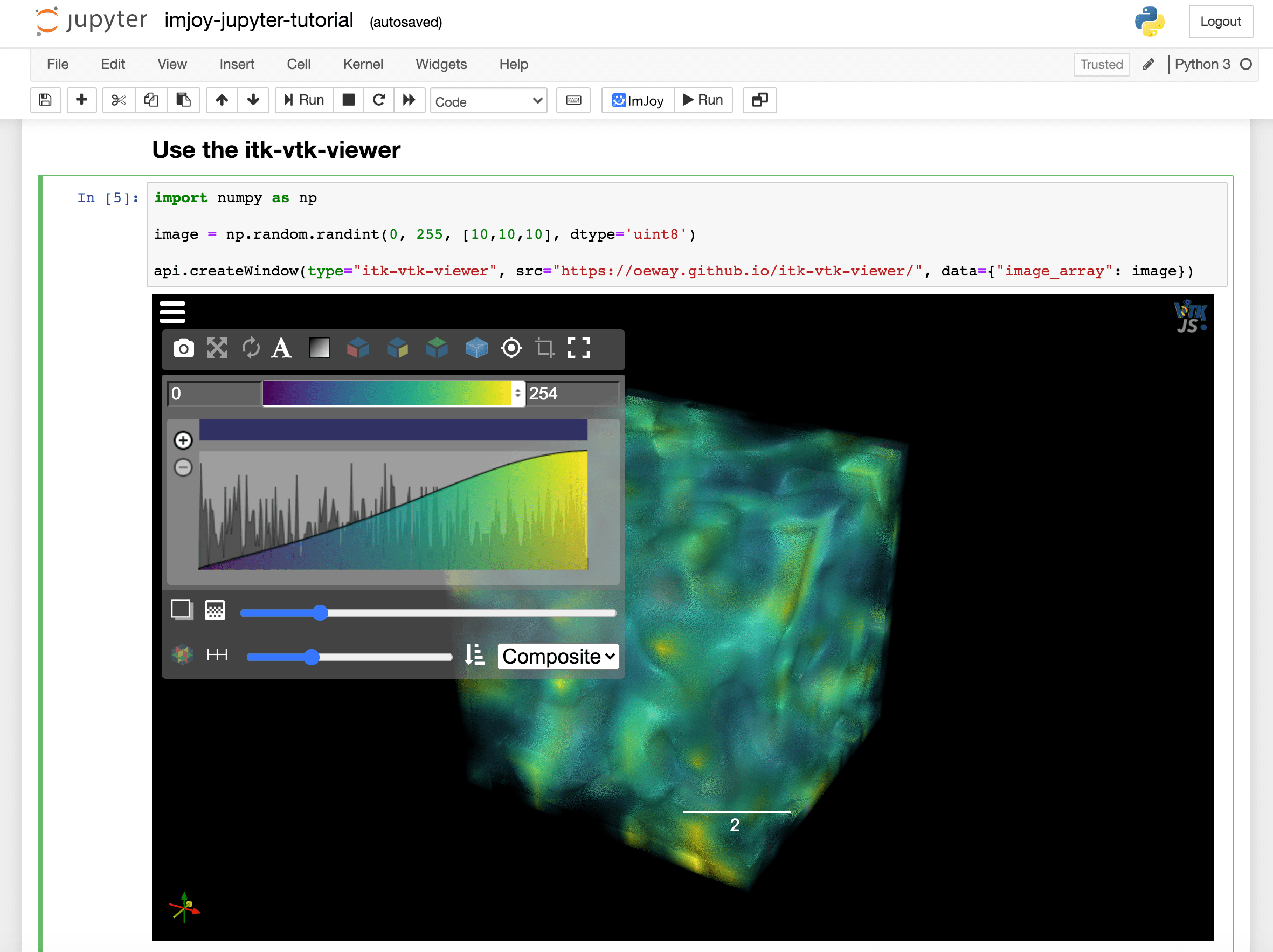 GitHub imjoyteam/imjoyjupyterextension Running ImJoy plugins in