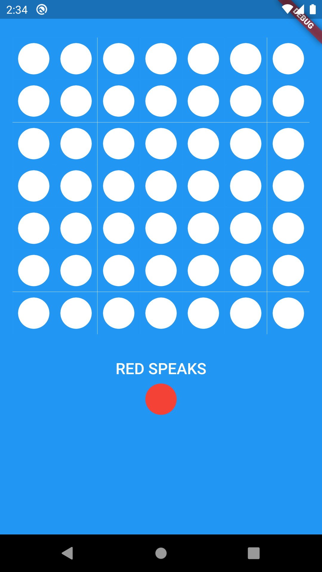 FourInARow Flutter Game App Source code on GitHub