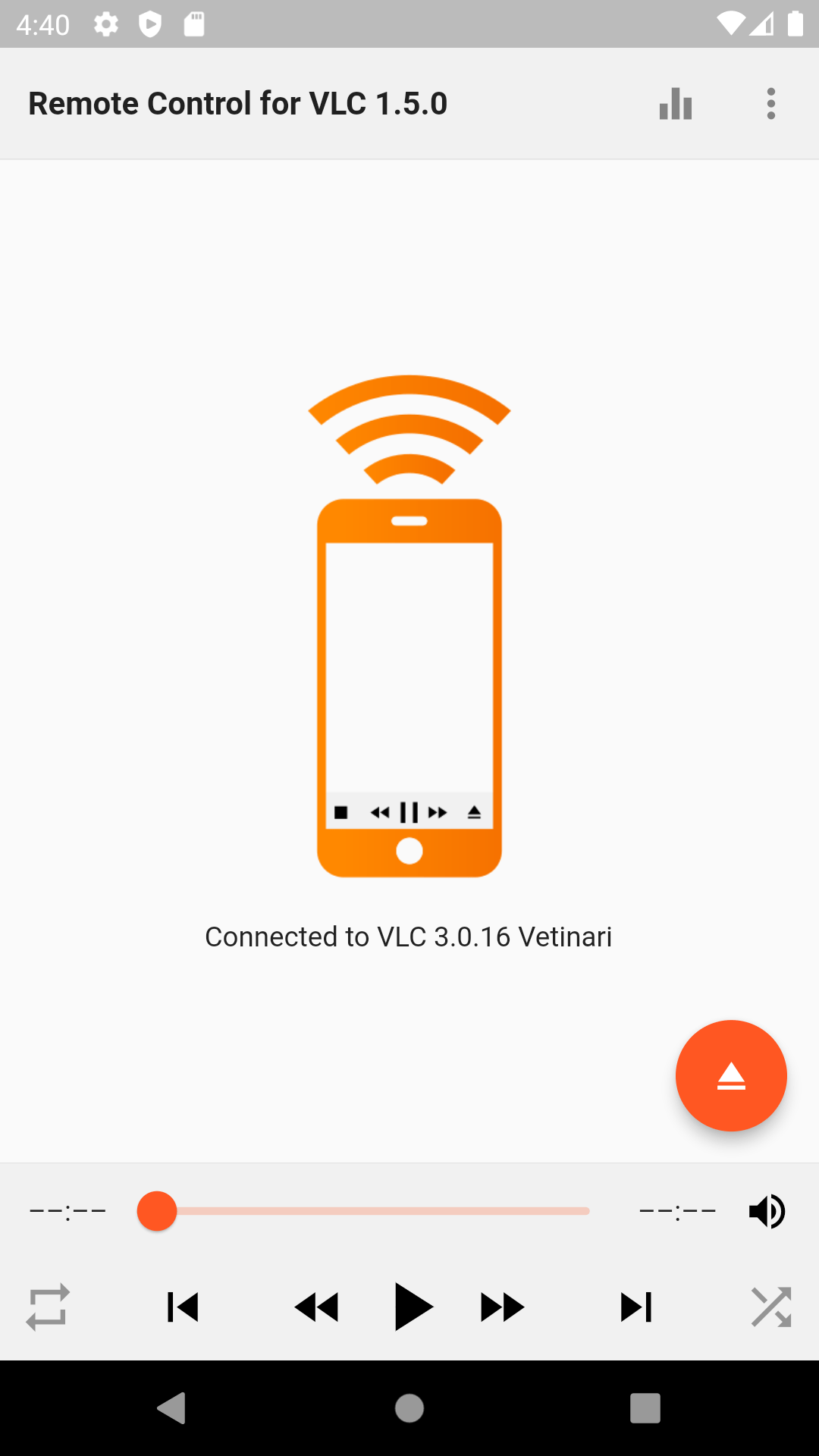 Flutter VLC Remote Control FlutterCore