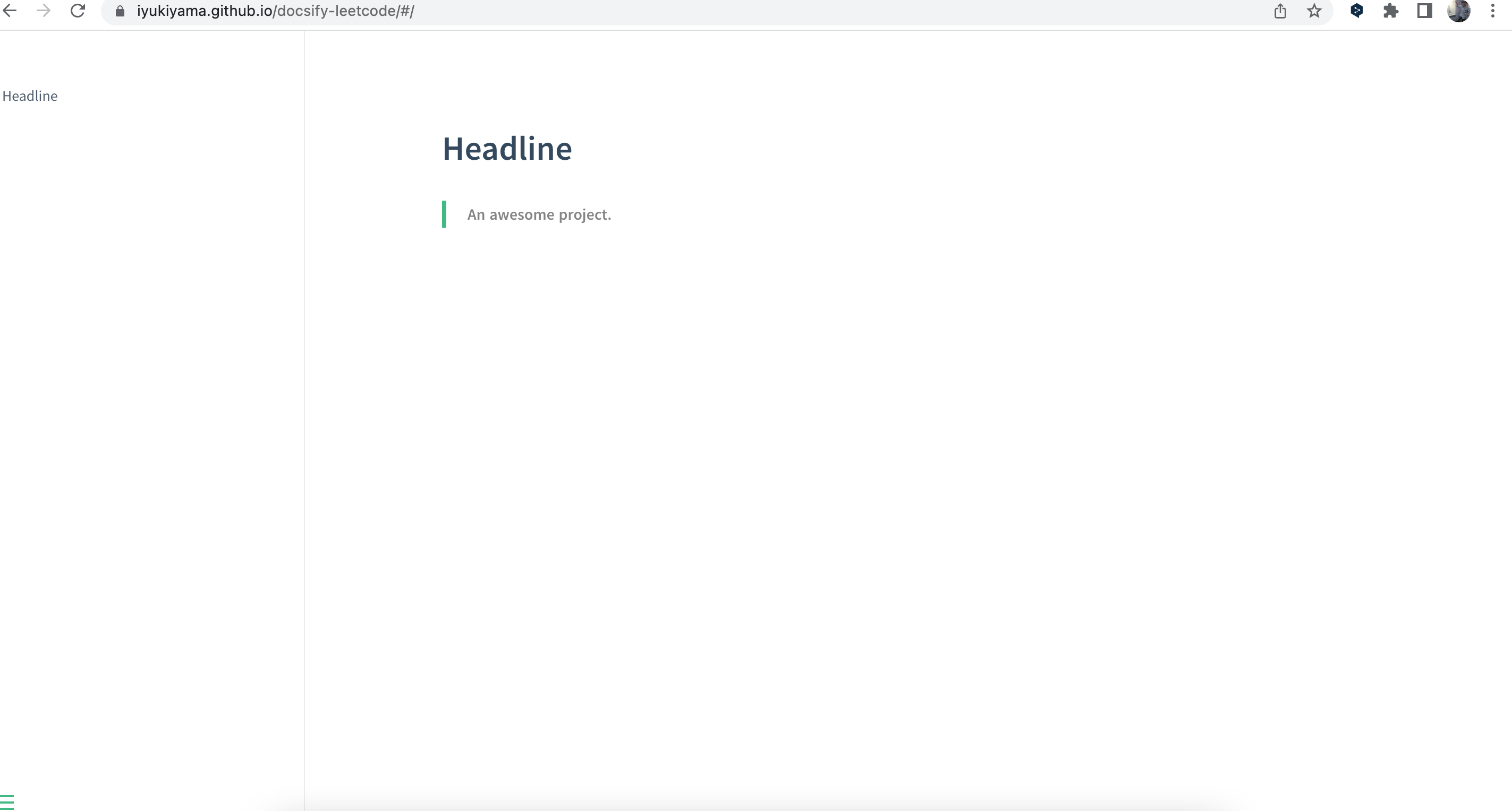 docsify使用指南 yukiyama
