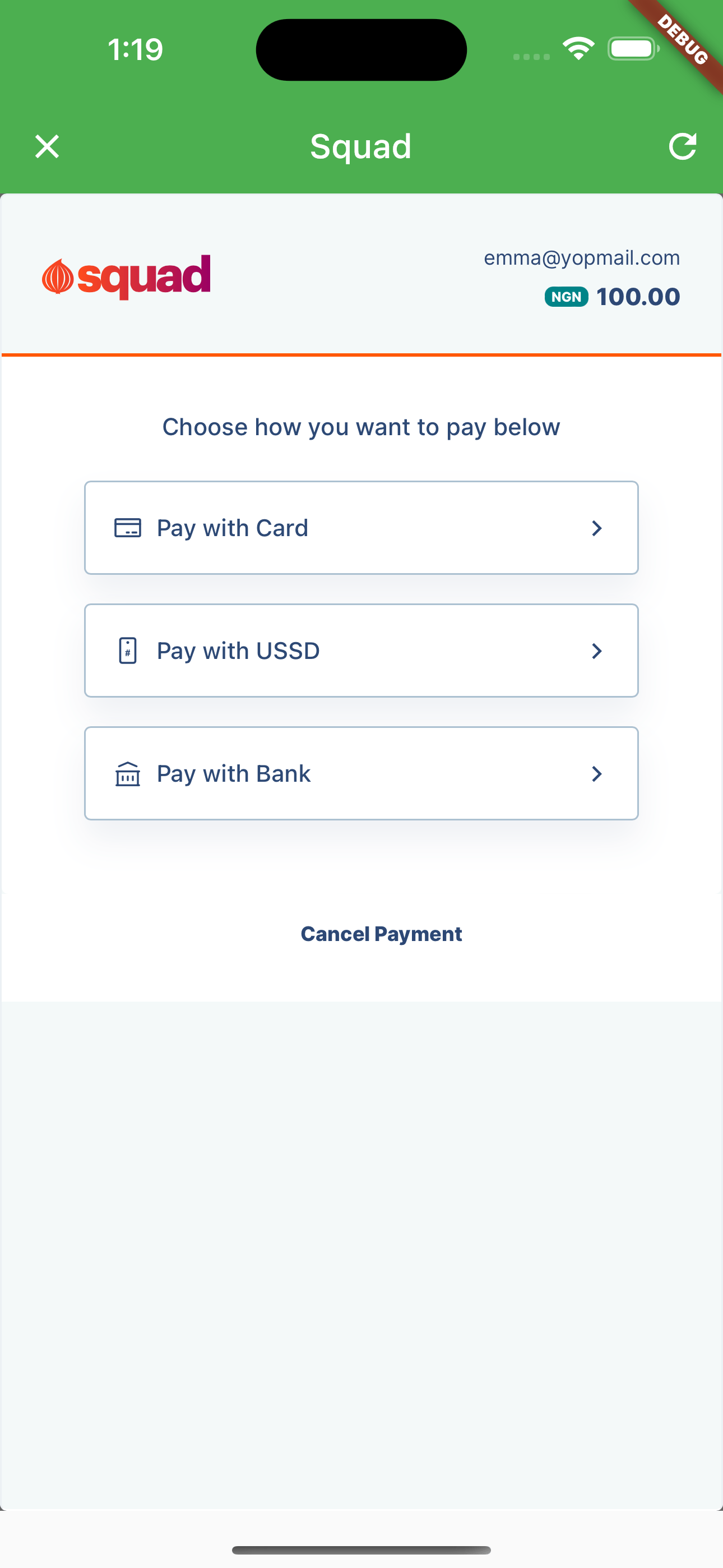 flutter_squad Flutter package