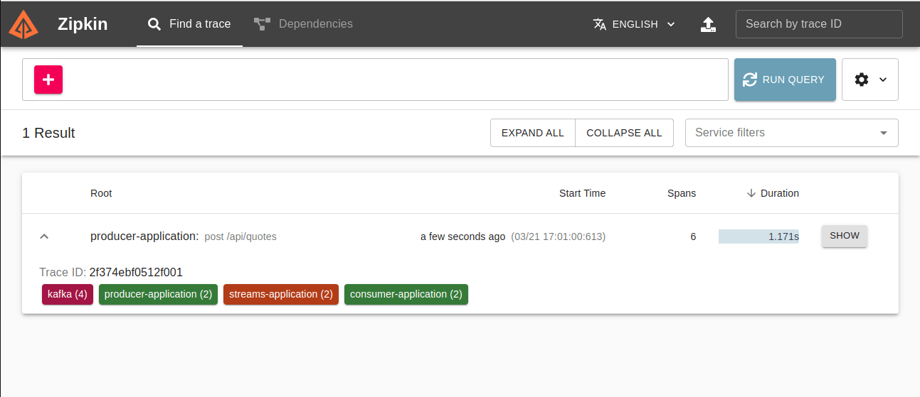 Kafka Streams tracing no longer working after upgrading to Spring Boot