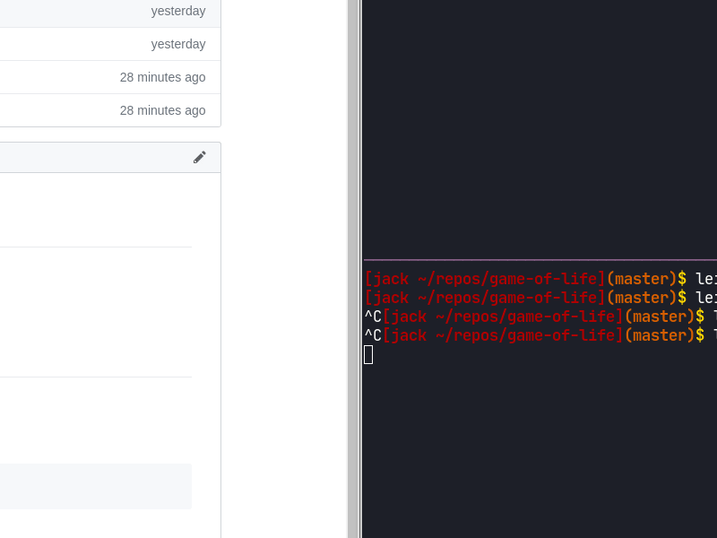 GitHub jackdbd/gameoflife Conway's Game of Life in Clojure and Quil