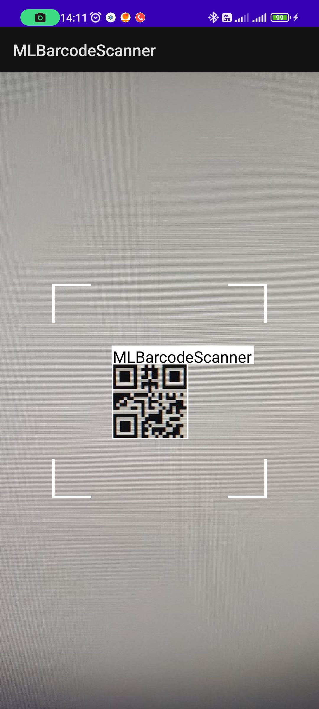 Android Arsenal MLBarcodeScanner