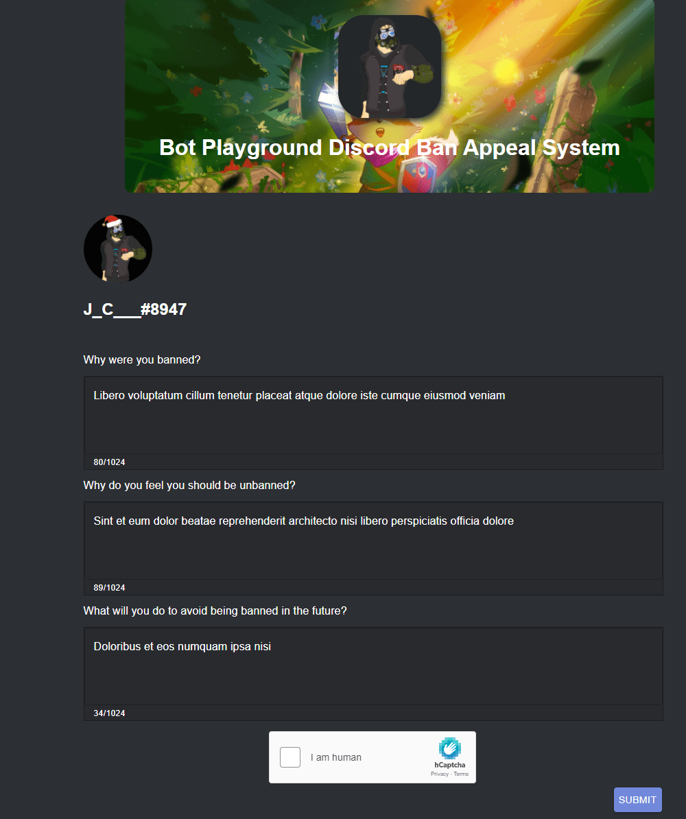 Discord Ban Appeal
