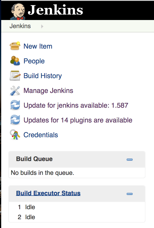Sidebar Update Notification Jenkins plugin