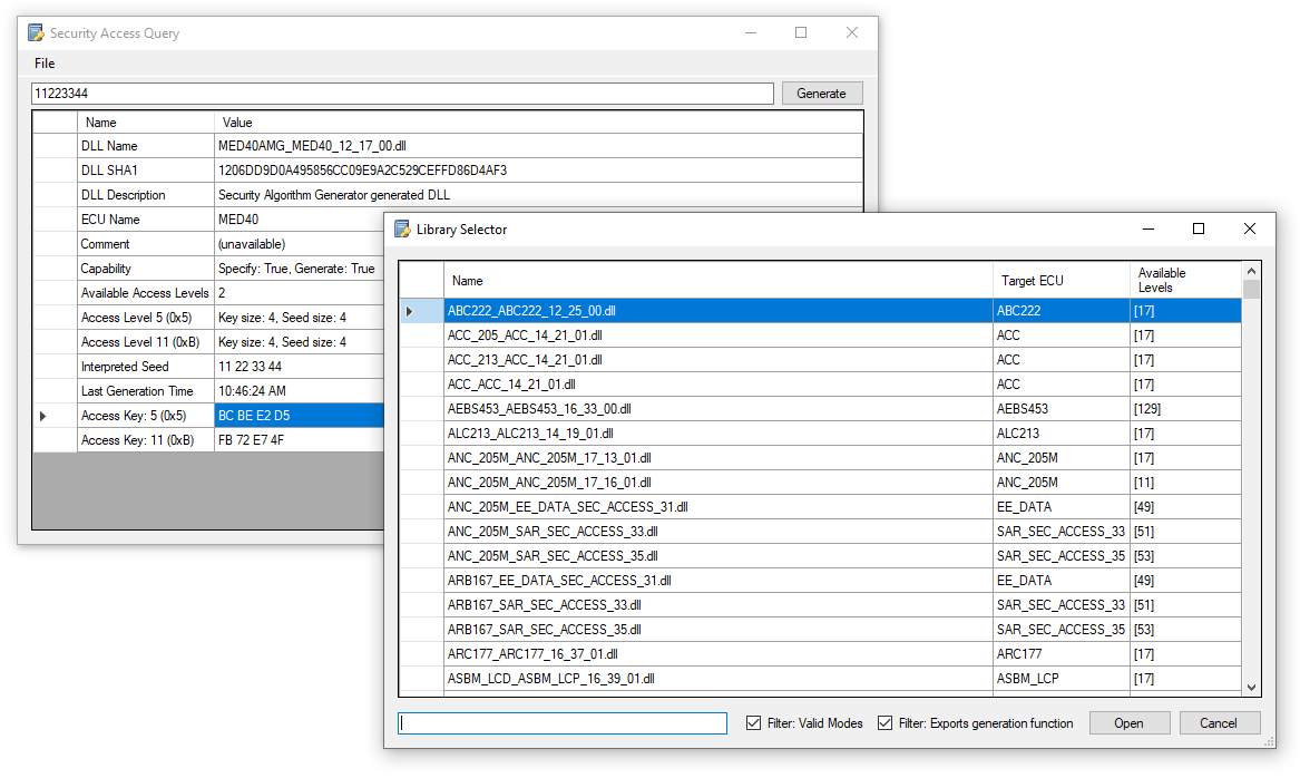 GitHub jglim/SecurityAccessQuery Interact with Vector security DLLs