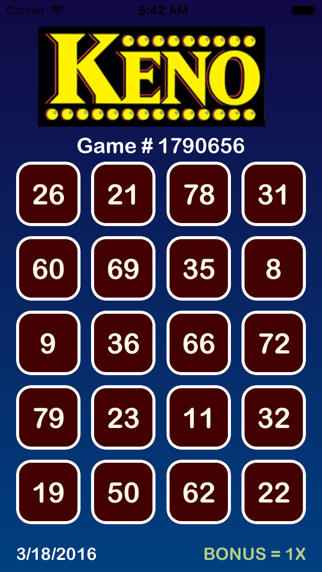 GitHub jkereako/MassLotteryKeno Reports the results for the most