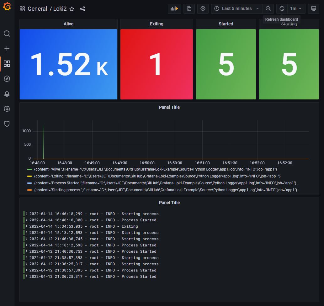 GitHub jmor2000/GrafanaLokiExample