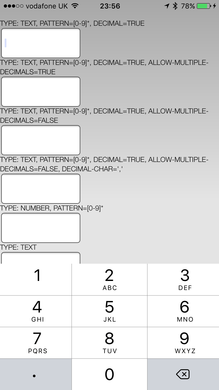 cordovaplugindecimalkeyboardwkwebview npm