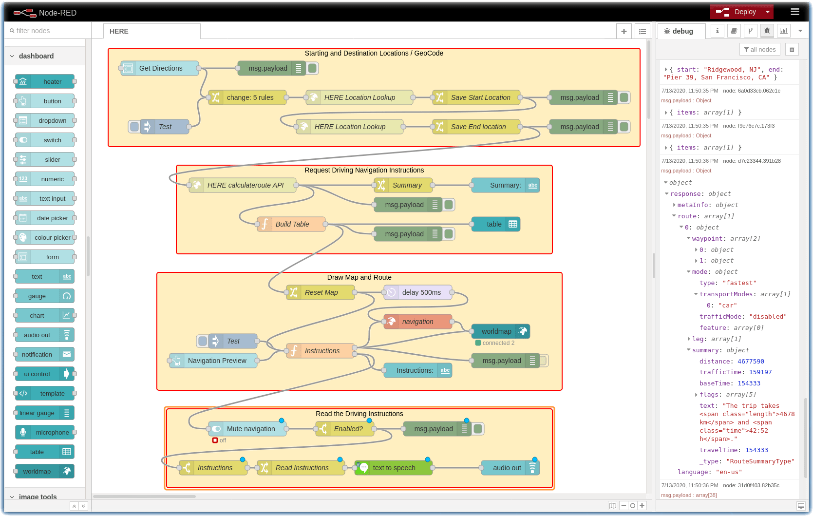 NodeRED Aprendiendo Arduino
