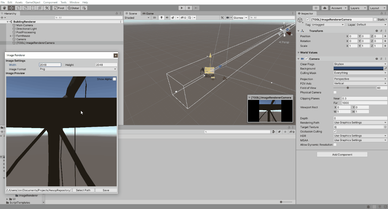 Unity Image Renderer UnityList