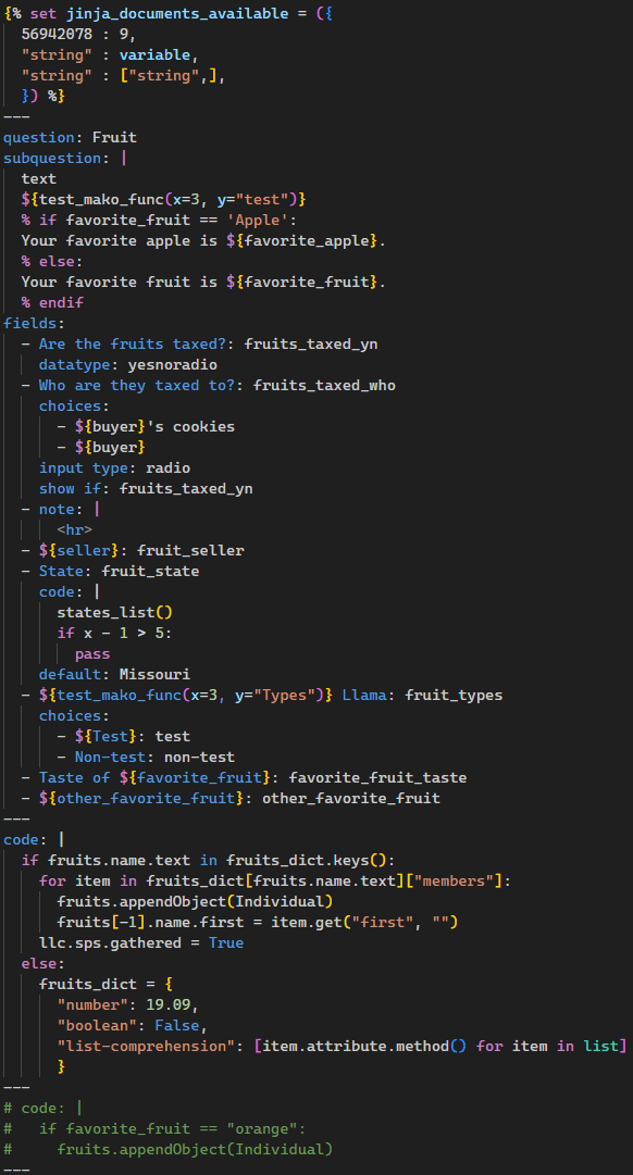 GitHub jpagh/vscodedocassemble VS Code Syntax Highlighting for