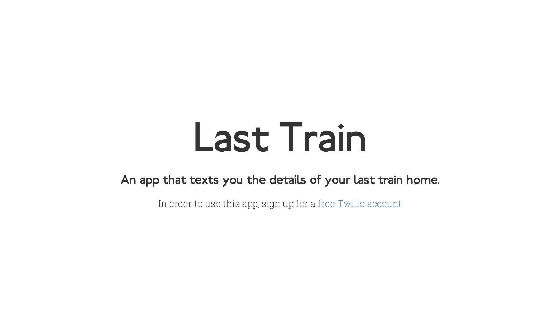 GitHub jpatel531/lasttrain A simple app that shows you your last train times and, an hour