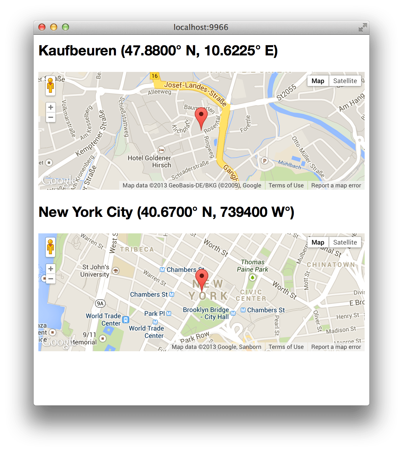 Mobile Native Static Maps staticmaps npm