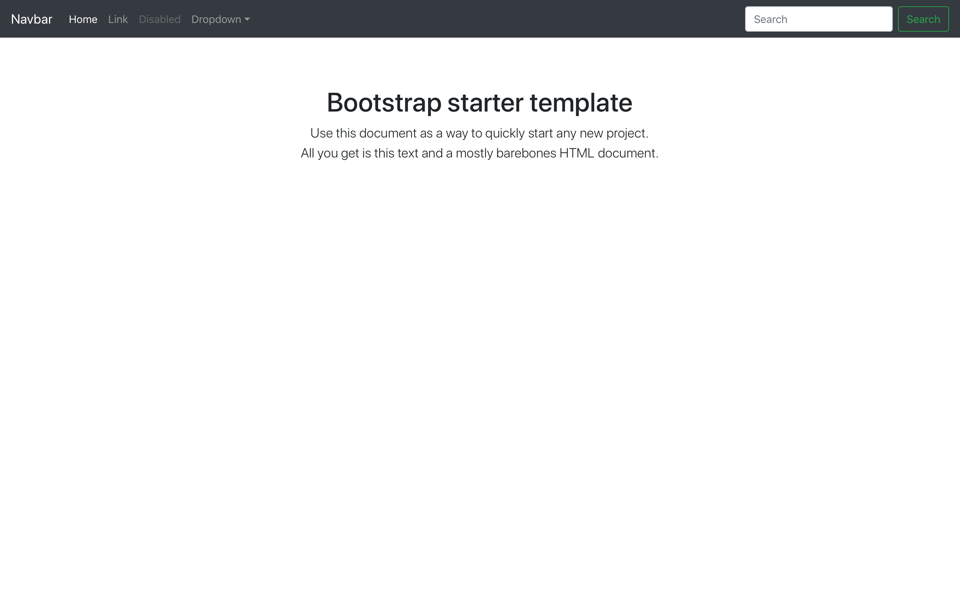 Bootstrap 4 Boilerplate Template Kit for Espresso Justin Hartman Bootstrap 4 Boilerplate Template Kit for Espresso Justin Hartman