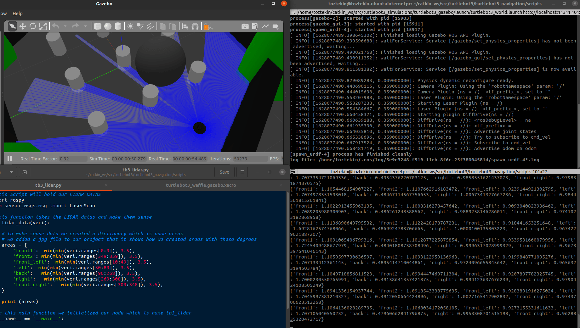 GitHub kaanoztekin99/turtlebot3_Line_Tracking In this project, we