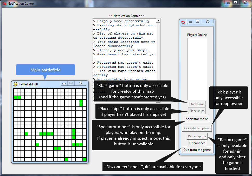 GitHub kagan94/Battleshipgame